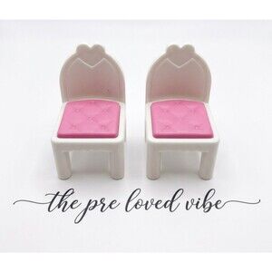 Playskool  Chairs Victorian doll house  dollhouse furniture  Replacement Part